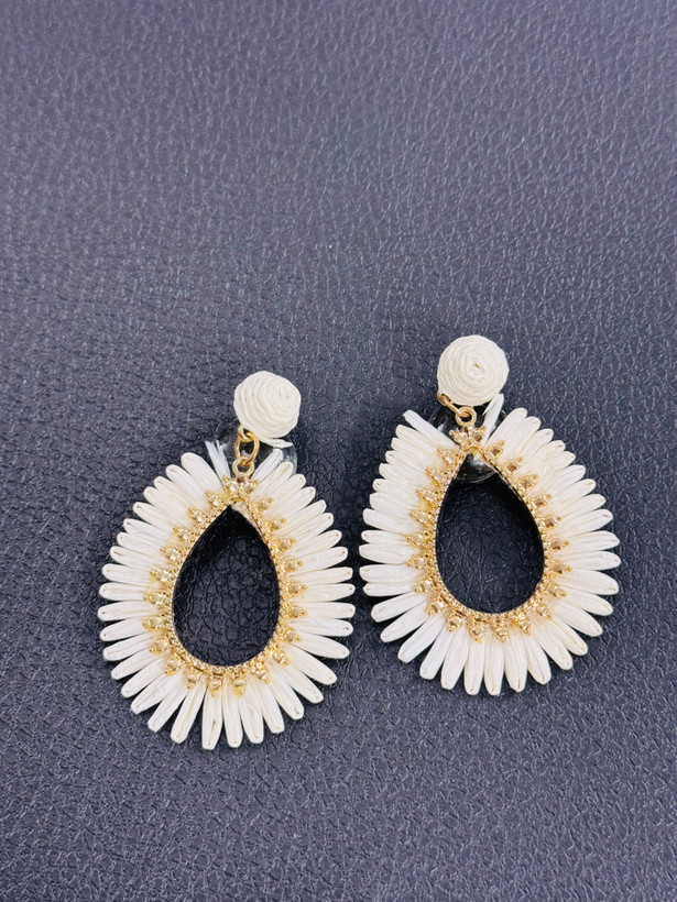 گوشواره تابستانه حصیری