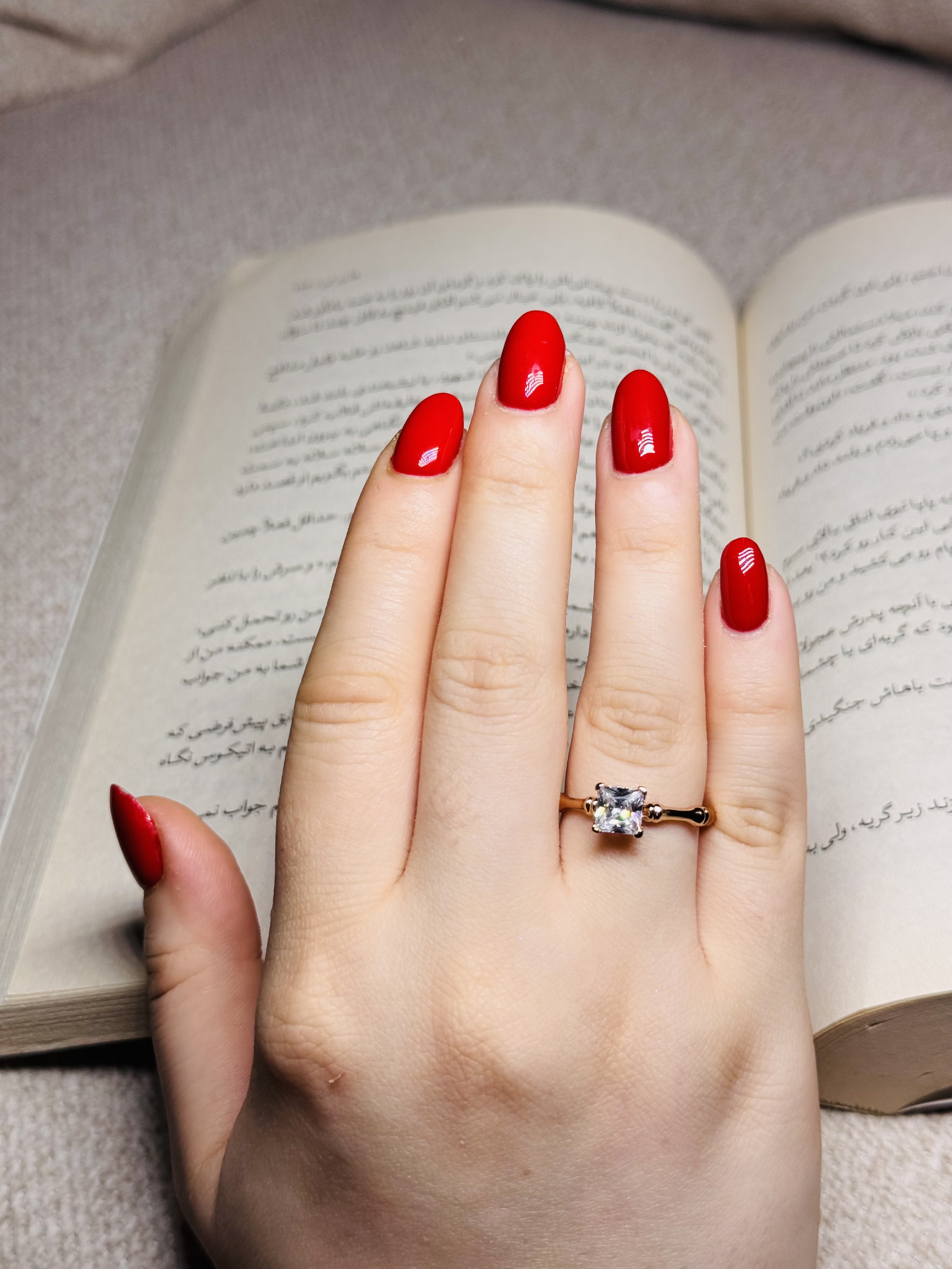 انگشتر نگین دار ژوپینگ