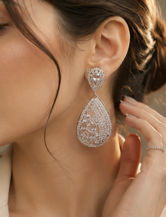 گوشواره جواهری